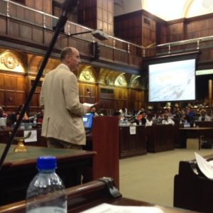 Climate Change Hearings at Parliament